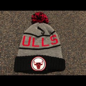 Mitchell & Ness Chicago Bulls Knit Pom hat